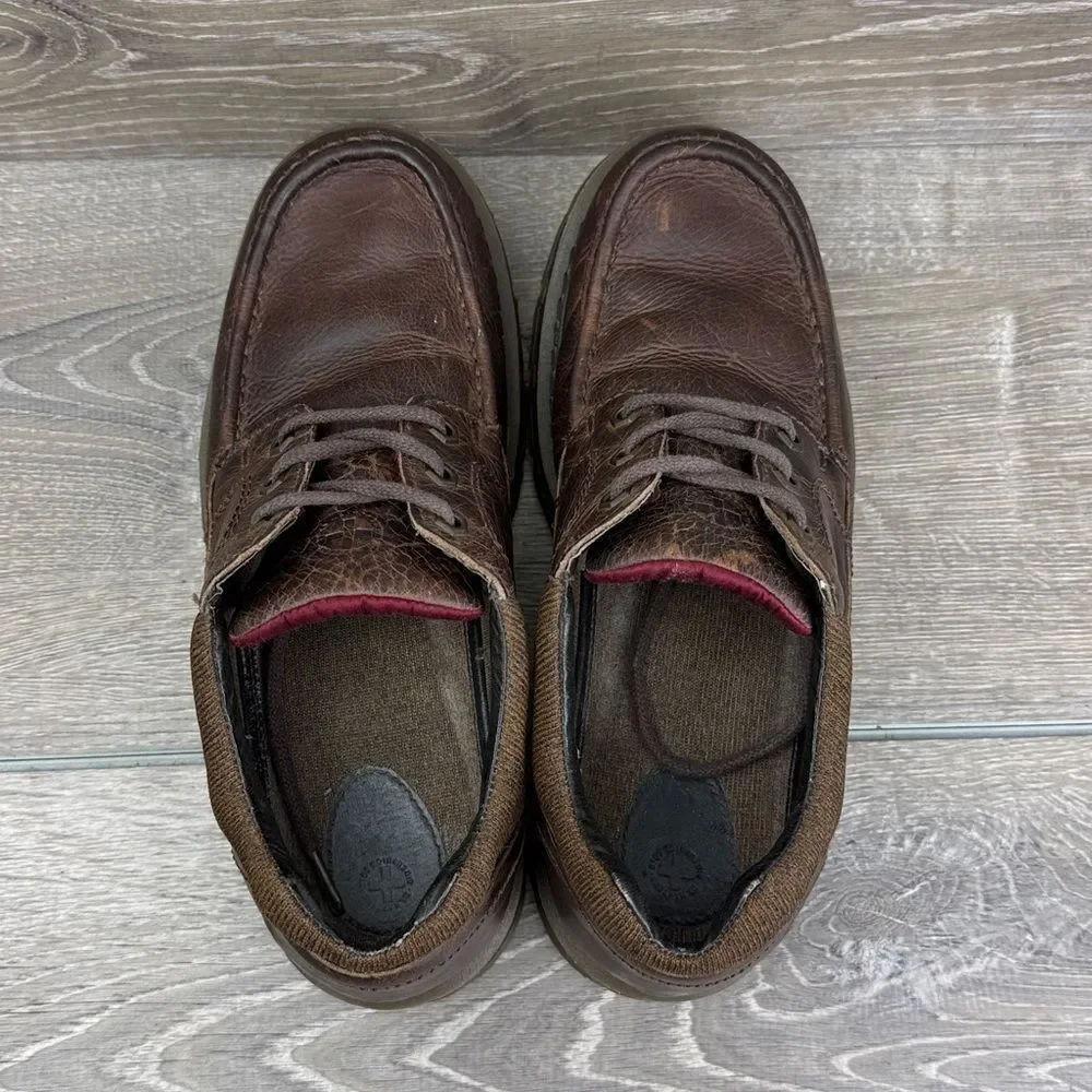 Dr Martens 12048 Men's Sz 9/Women’s 10 Brown Leather Low Top Lace Up Oxford Shoe